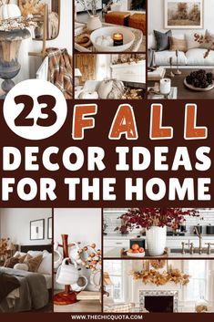 fall decor ideas for the home