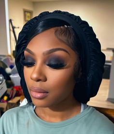 Dark Makeup Looks Black Women, Sliver Makeup, Makeup Looks Black Women, Engaged Pictures, Brown Makeup Looks, Special Event Makeup, Dark Makeup Looks, Dewy Makeup Look, Face Beat Makeup