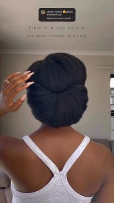 Wedding 4c Hairstyles, Classy Afro Hairstyles, Natural Hair Ponytail Styles Low Buns, Cute Hairstyles For 4c Natural Hair, Natte Coller, 4c Wedding Hairstyles, Classy Natural Hairstyles, Wedding Hairstyles For Natural Hair, Natural Hair Bun