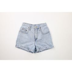 Vintage 90s Streetwear Womens 5 Distressed Cuffed Denim Jean Shorts Jorts USA Womens Shorts Distressed and faded. 12 inch front rise. USA made Womens size 5 Measurements are: 12.5 inches across the waist laid flat 3.5 inch inseam 13.5 inches from top to bottom Blue Cotton US Shipping is FREE Canada is $15 and International is $24 Check out my other items in my store! PR698 90s Inspired Denim Jean Shorts For Summer, 90s Style Denim Shorts For Spring, 90s Denim Shorts For Spring, 90s Spring Denim Shorts, 90s Style Cutoff Jean Shorts In Medium Wash, 90s Medium Wash Cutoff Jean Shorts, 90s Inspired Denim Jean Shorts, 90s Style Medium Wash High-waisted Jean Shorts, 90s High Rise Denim Jean Shorts