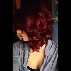 Semi Permanent Hair Dye, Dyed Red Hair, Semi Permanent Hair Color, Permanent Hair Dye, Hair Styles 2017, Amazing Hair, Permanent Hair Color, Red Hair Color, Great Hair