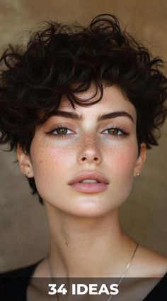 Unleash the power of your curls with these amazing short haircuts. From edgy crops to romantic bobs, discover 34 fabulous styles that will transform your look. These cuts are designed to enhance your natural texture, minimize frizz, and keep you looking effortlessly chic all day long. Embrace your curls and showcase your unique beauty with these head-turning styles.