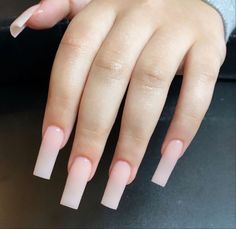 Tapered Square Nails Long, Square Nails Long, Only Classy, Acrylic Nails Nude, Long Square Nails, Tapered Square Nails, Tapered Square, White Acrylic Nails, Simple Acrylic Nails