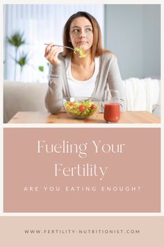 Discover the importance of eating enough calories, macronutrients, and micronutrients for optimal fertility. Learn why nourishing your body with the right foods can improve ovulation, hormone balance, and your chances of conceiving. I’m Anna, a registered dietitian specializing in fertility nutrition, hormone health, and cycle tracking. Learn more here: fertilitynutritionist.com Foods To Get Pregnant, Get Pregnant Fast, Hormone Balance, Conceiving