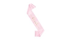 The bride will feel special with our Scalloped Pink and Gold "Bride" Sash. Stamped with gold foil lettering reading “bride” and a scalloped design, this satin sash will shine at your bridal shower or bachelorette party. Give this sash to your bride-to-be at the beginning of the event, and have her wear it all celebration long. Explore more ways to celebrate an upcoming wedding and shop the rest of our bridal party supplies. | Scalloped Pink & Gold Bride Sash | Dollar General Bride Sash, Scalloped Design, Bride To Be Sash, Satin Sash, Household Decor, Dollar General, Feel Special, Pink Gold, Gold Foil