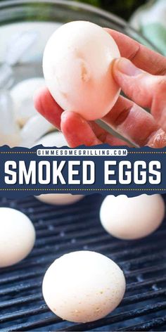 Learn how to make a smoked egg, an easy New Year appetizer! It is delicious and has a smokey flavor. Everyone will love this smoked egg recipe. What are you waiting for? Add this to your easy appetizer ideas! Smoked Eggs Traeger, Smoked Eggs On Pellet Grill, Smoked Eggs In Smoker, Smoked Hard Boiled Eggs, Smoked Eggs, Smoked Deviled Eggs, Easy Smoker Recipes, Traeger Grill Recipes, Hard Boiled Egg Recipes