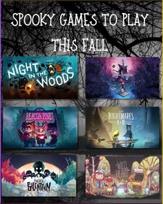 spooky games to play this fall