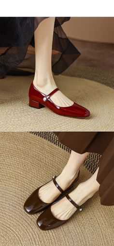 CHIKO Julia Round Toe Block Heels Mary Jane Shoes Mary Jane Shoes Heels, Jane Shoes, Business Attire Women, Mary Jane Heels, Mary Jane Shoes, Leather Items, Pump Shoes, Mary Janes, Patent Leather