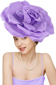 PRICES MAY VARY. Material: Flower is made of EVA. Size: The fascinator headband is one size fits all with hair clip and headband. Features: Large flower shape. Light weight, beautiful vivid flower. Gorgeous hat will make you more elegant. Easy to wear: You could through the hole on the hat by clip or headband. When you open the package, you need to open the petals. Suitable for new year eve, wedding, tea party, evening party, birthday, 20s party, costume party, dance party, Kentucky party, derby party, prom, Easter, celebration, photography, quinceanera, Church, cocktail, anniversary, engagement and daily look. Gionforsy Flower Fascinators Hat Tea Party Hats for Women Kentucky Derby Hat for Wedding

Material: Made of polyester and feather.

Size: The fascinator headband is one size fits al Hatinators Fascinators, Tea Party Hats For Women, Hat For Wedding, Celebration Photography, Wedding Tea Party, Hat Tea Party, 20s Party, Flower Fascinator, Kentucky Wedding