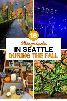 things to do in seattle during the fall