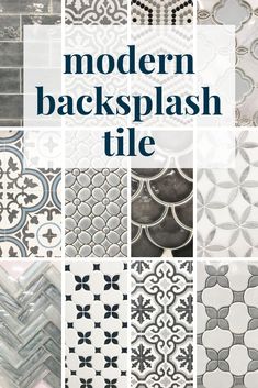 the modern backsplash tile pattern book