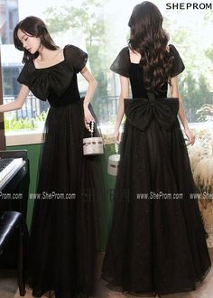 Long black square neckline prom dress modest adl074. Click to shop now. Free stable shipping world-wide! Square Neckline Prom Dress, Prom Dresses Modest, Black Square, Modest Dresses, Long Black, Square Necklines, Prom Dresses, Prom