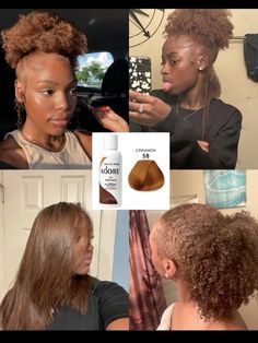 Brown Hair dye inspiration #hair #haircolor #hairgoals Cute Brown Hair Dye Ideas, Dye Brown Hair Ideas, Brown Hair Dye Numbers, Hair Color Number Chart Weave, Spiced Brown Hair, Brown Adore Hair Dye, Brown With Skunk Stripe, Dye Hair On Black Women