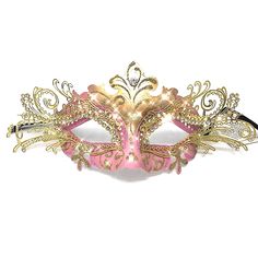 PRICES MAY VARY. MATERIAL: This masquerade mask made of ABS base inlaid metal and sparkling rhinestones Unique design: Made of eco-friendly plastic, it is soft and elastic, so it can be easily adjusted to the face. We use two black ribbons to adjust the mask to the head according to your preference. You will feel very comfortable and will not even notice that you are wearing them. Size Info: One Size will be fit Most (Adult only) Pretty masuqerade mask decorated with feather. NOTE: There might b Masquerade Quince Mask, Rhinestone Masquerade Mask, White Masquerade Mask, Quince Themes, Prom Costume