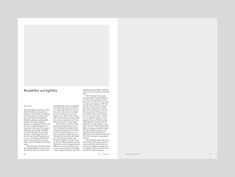 an article is shown in the middle of a page with white text on it and black lettering