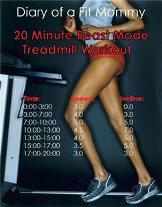 a woman is standing in front of a treadmill workout machine with the text diary of a fit mommy