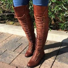 Home · Mileg · Online Store Powered by Storenvy Block Heel Knee High Boots, Thigh High Boots Flat, Heel Knee High Boots, Pu Boots, Army Boots, Zipper Heels, Walking Shoes Women, Boot Types, Cow Boy