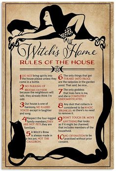 Witch's House, Hallowen Ideas, Special Gifts For Mom, Wiccan Spell Book, Witch Spell, Witch House, House Rules