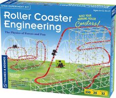 Roller Coaster Engineering Force Motion And Energy, Projectile Motion, Centripetal Force, Stem Experiments, Physics Experiments, Engineering Challenge, Potential Energy, Force And Motion, Kinetic Energy