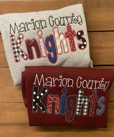 Applique Letters, School Sweatshirts, Coordinating Fabrics, School Spirit, Love Your, High School, Monogram, Sweatshirts, Fabric