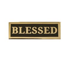 Blessed Lapel Pin - Radical Dreams Pins Enamel Lapel Pin, Cool Pins, Patches Jacket, Pin Backs, Lapel Pin, Lapel Pins, Buttons Pinback, Gold Plating, Clutches