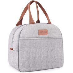 Store New Arrivals Add to Favorite View Feedback Contact Lunch Bag for Women & Men Adult Insulated Lunch Box, Small Leakproof Cooler Food Lunch Containers Reusable High Capacity Lunch Tote Bags for Work, Travel, Outdoor (Gray)  Description This stylish and durable insulated lunch bag is perfect for keeping your food fresh and hot or cold all day long. It features a spacious main compartment with a semi-open design, a front zipper pocket for small items, and a heavy-duty handle. Made with premium materials, this lunch bag is BPA-free and easy to clean. Specification: Color: Gray Material: Polyester Brand: EASYFUN Capacity: 11 Liters Dimensions: 11.5" x 7" x 8.5" Features Semi-open design Heavy-duty handle Insulated BPA-free Easy to clean Benefits: Keeps food fresh and hot or cold all day lo Work Lunch Box, Bags For Work, Adult Lunches, Cooler Food, Lunch Box Containers, Lunch Tote Bag, Food Lunch, Cooler Lunch Bag, Lunch Box Bag