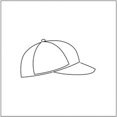 a baseball cap on a white background