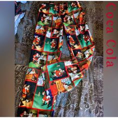 Questions? Leave A Comment Below! Coca Cola Santa, Fleece Pants, Santa Christmas, Coca Cola, Pant Jumpsuit, Pants For Women, Pants, Green, Christmas