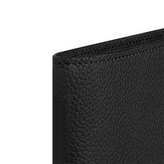 LOUIS VUITTON® - Multiple Wallet - Black Black Trifold Wallet With Card Slots For Formal Use, Formal Black Trifold Wallet With Interior Card Slots, Luxury Black Card Holder With Coin Pocket, Modern Black Wallets For Business, Black Formal Card Holder With Coin Pocket, Modern Black Business Wallets, Travel Wallets In Black Textured Leather, Luxury Black Trifold Wallet With Rfid Blocking, Classic Black Trifold Wallet For Business