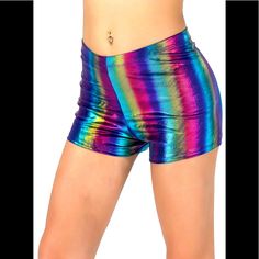 Trendy Striped Shimmery Shorts Super Cool Shimmer Metallic Striped Shimmery Shorts Fabric Content 92% Polyester 8% Spandex Please See Pictures For Information & Size Measurement Recommendations Thank You For Checking Out My Closet Please Message Me With Any Questions Before You Purchase Dark Bl Wwe Ring, Girlfriend Clothes, Under Armour Running, Gap Maternity, Dolphin Shorts, Hotty Hot Shorts, Knit Denim, A Line Shorts, Old Navy Shorts