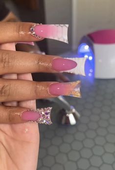 Flare Nails, Punk Nails, Exotic Nails, Long Acrylic Nails Coffin