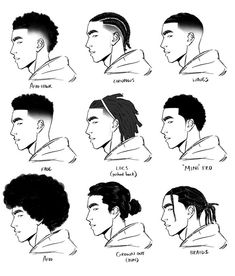 Guerriero Samurai, Haircut Long, Image Swag, Black Men Hairstyles, Diamond Face, Men's Haircut, Black Characters