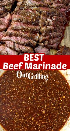 the best marinade for grilling steaks is in this recipe and it's so easy to make