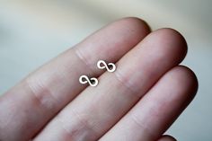 Hypoallergenic Infinity Metal Jewelry, Elegant Silver Infinity Shaped Earrings, Hypoallergenic Infinity Sterling Silver Earrings, Hypoallergenic Infinity Earrings, Elegant Infinity-shaped Earrings, Silver Hypoallergenic Infinity Earrings, Infinity Earrings, Unisex Gifts, 925 Sterling Silver Earrings