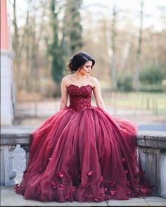 Puffy Prom Dresses, Burgundy Prom, Ballroom Dresses, Strapless Prom Dress, Strapless Prom Dresses, Rock Punk, A Line Prom Dresses, Princess Wedding Dresses