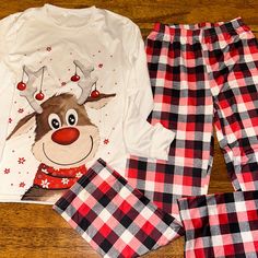 Unisex Youth Size 12 Christmas Holiday Pajamas. Nwot Smoke Free Home White Holiday Loungewear Sets, Family Matching White Sets For Winter, White Family Matching Sets For Winter, White Christmas Loungewear Sets, Family Matching White Christmas Sleepwear, White Family Matching Christmas Sleepwear, Holiday Family Matching White Sleepwear, Family Matching White Holiday Sleepwear, Family Matching Holiday Sleepwear In White