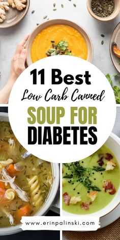 Managing diabetes doesn't mean sacrificing taste. Explore our selection of the best low carb soup canned varieties that keep your blood sugar in check and your taste buds happy! Soups Low Carb, Low Carb Soup Recipes, Canned Soup, Low Carb Low Sugar, Low Carb Soup, Low Carb Diet Recipes, Easy Soup Recipes, Homemade Soup, Healthy Soup