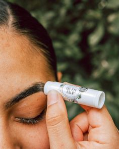 Our 100% ORGANIC The Eye Balm™️ - Jojoba oil for eyelashes is a great way to stimulate the hair follicles lash growth! This eye balm also acts as a great lash balm! Don't let the name fool ya! Mascara Alternative, You're The Balm, Brow Growth, Improve Skin Complexion, Brow Styling, Great Lash