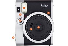 an instax mini 90 camera is shown