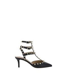 ad eBay - Valentino Garavani Rockstud Calfskin Pumps with Triple Ankle Strap and - Buy Now, click the link (eBay) Women's Heels, Accessories Clothing, Leather Design, Womens Heels, Valentino Garavani, Click The Link, Calf Leather, Shoes Women Heels, Women's Shoes