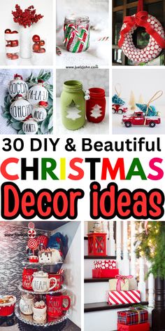 30 diy and beautiful christmas decor ideas