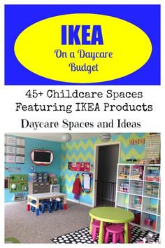 the front cover of ikea on a daycare budget