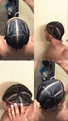 Cornrows With Designs Men, 2 Braids Men Black, Male Braids Hairstyles Black For Men Short Hair, 4 Cornrows Braids Men, Cornrows For Men Short Hair, Mens Cornrows Design Black Men, Black Men Braids, Braids For Guys