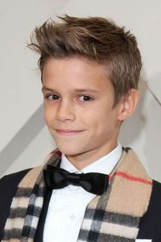 Trending Boys Haircuts, Cool Hairstyles For Boys, Stylish Boy Haircuts, Boys Haircut Styles, Boy Haircuts Short, Boy Haircuts Long, Romeo Beckham