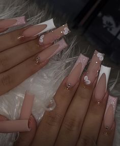 Quinceanera Nails, Nails Art Ideas, Nails Art Designs