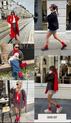 Blue Socks Outfit, Red Socks Outfit, Grey Outfit Winter, Colorful Socks Outfit, Ankle Socks Outfit, Red Sox Outfit, Socks And Loafers, White Shoes Outfit, Rich Mom