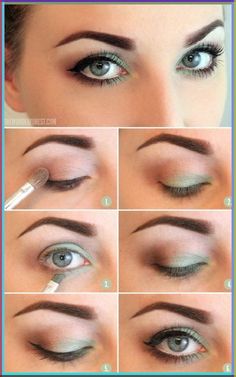 Makeup & Beauty // Beautiful eye makeup tutorial. Makeup Ojos, Magical Makeup, Easy Makeup Tutorial, Hooded Eye Makeup, Eye Makeup Steps, Beautiful Eye Makeup, Simple Eye Makeup