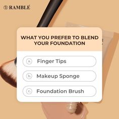 Ramble Cosmetics Creative Content For Makeup Page, Makeup Polls For Instagram, Makeup Artist Story Ideas, Content Ideas For Makeup Artist, Makeup Post Ideas, Freelance Makeup Artist Business, Foundation Video, Makeup Quiz, Cosmetic Inspiration