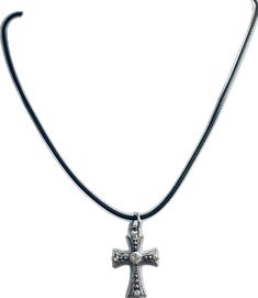 Adjustable Cross Necklace With Lobster Clasp, Adjustable Gothic Cross Pendant Jewelry, Black Adjustable Necklace With Cross Pendant, Black Adjustable Crucifix Necklace, Adjustable Black Cross Pendant Necklace, Adjustable Black Crucifix Necklace, Black Adjustable Cross Pendant Jewelry, Adjustable Black Cross Pendant Jewelry, Adjustable Metal Cross Necklace