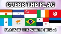 flags with the words guess the flag in front of them and below it is an image of